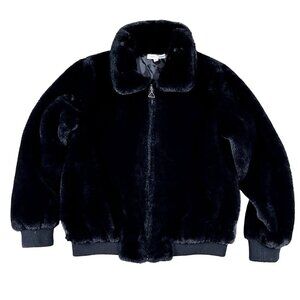Honey Punch Faux Fur Jacket Size Small